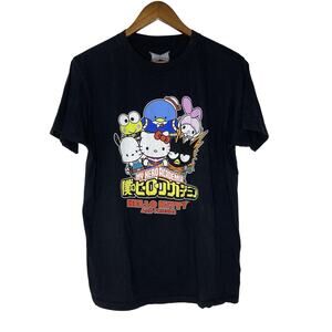 My Hero Academia x Sanrio Hello Kitty & Friends T-Shirt Size M Short Sleeve